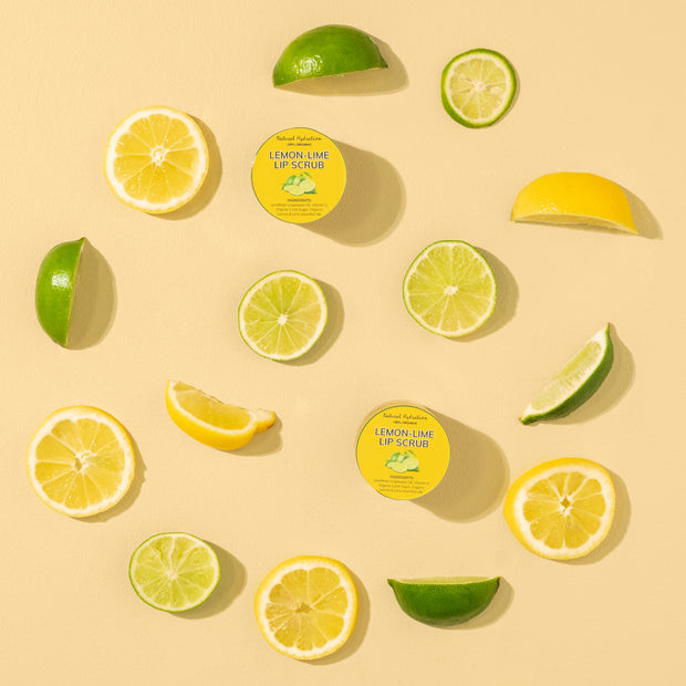 Natural Hydration Lemon-Lime Lip Scrub - Natural Hydration Skincare